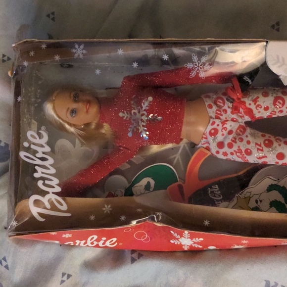 Coca Cola Noel Barbie Original Coca Cola Christmas Barbie - Picture 8 of 16